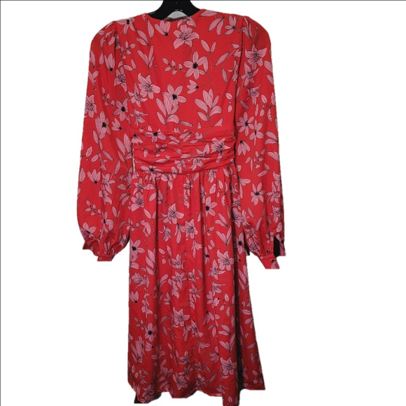 REVOLVE Camila Coelho Leonora Maxi Top/ Dress Floral Red - Picture 4 of 12